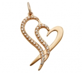 Подвеска из золота 585 пробы