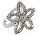 Кольцо из серебра 925 пробы с топазом