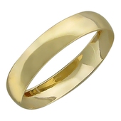 Обручальные кольца из желтого золота 585 пробы