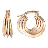 Серьги из красного золота 585 пробы