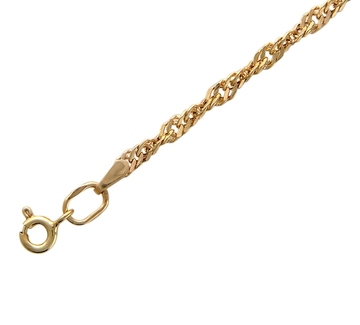 Цепочка из красного золота 585 пробы