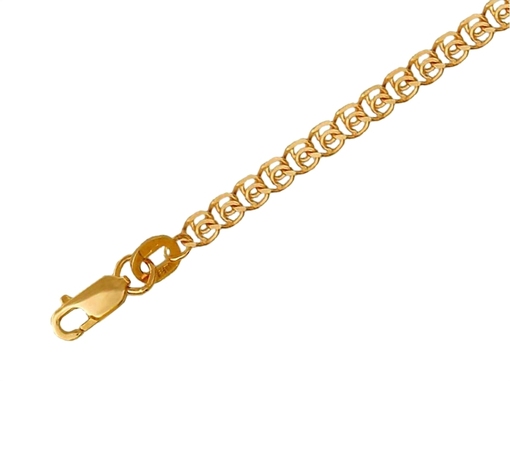 Браслет из красного золота 585 пробы